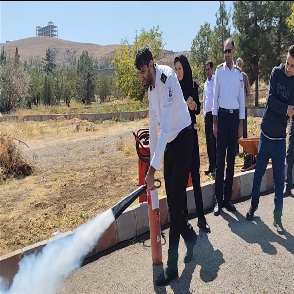 کارگاه آشنایی با اطفا حریق