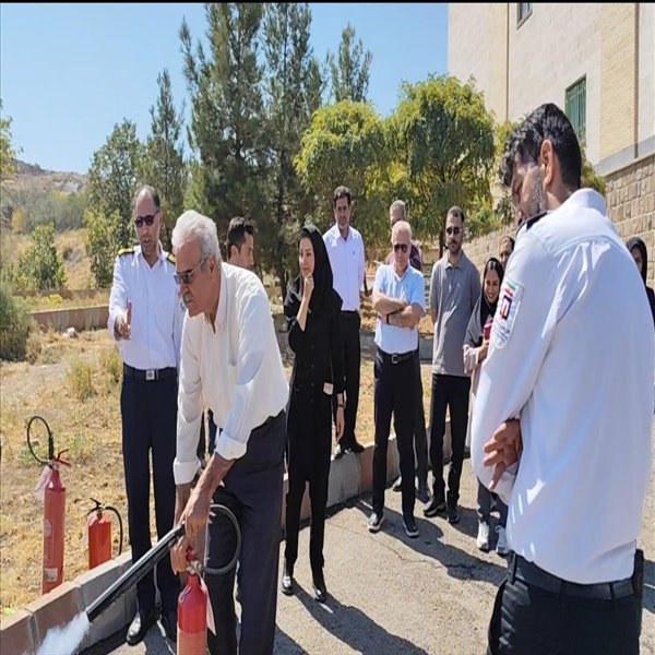کارگاه آشنایی با اطفا حریق