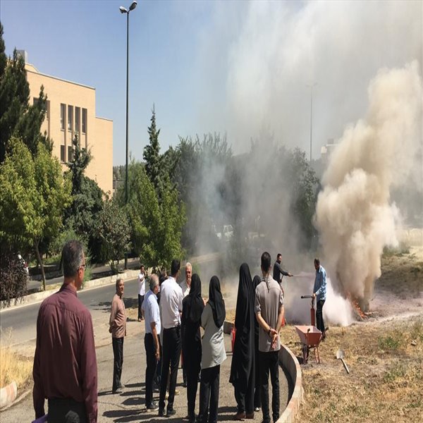 کارگاه آشنایی با اطفا حریق